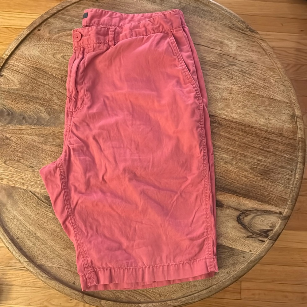 Men’s Casual chino shorts, light coral/Pink Shorts size 38